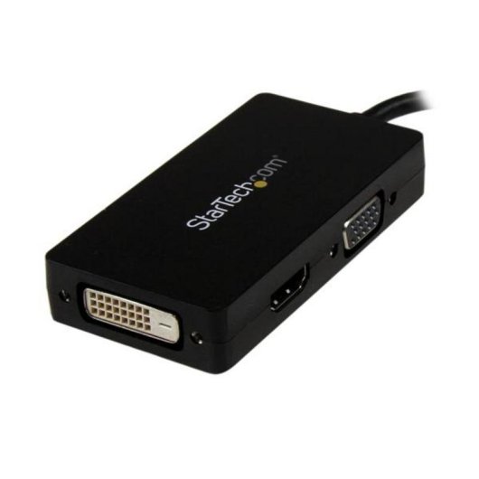 Adapter DisplayPort zu HDMI VGA DVI StarTech DP2VGDVHD 0,15 m Schwarz