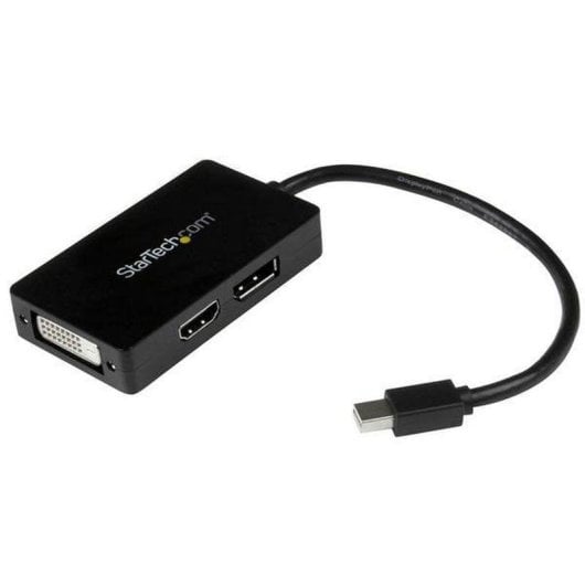 Adaptador de cable de vídeo Startech Mini DisplayPort a HDMI DVI y DisplayPort 0,15 m