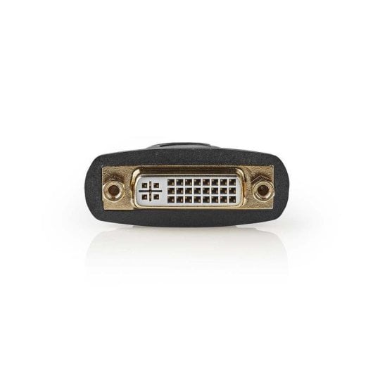 Adaptador HDMI a DVI-D Nedis CVGB34911BK hembra oro doble enlace