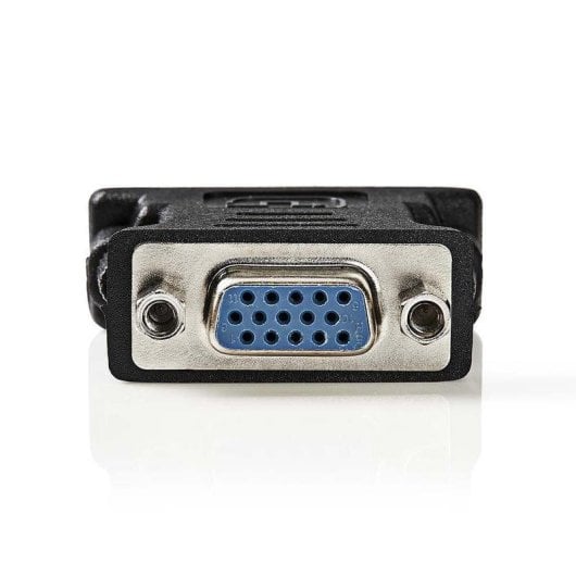 Adaptador DVI a VGA Nedis CCGB32900BK 24+5 pines ABS negro