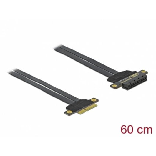 Riser PCI Express DeLock 85769 x4 a x4 cavo flessibile 60 cm nero