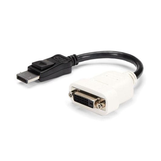 Adattatore video StarTech DP2DVI DisplayPort a DVI-D Passivo 0,24 m Nero