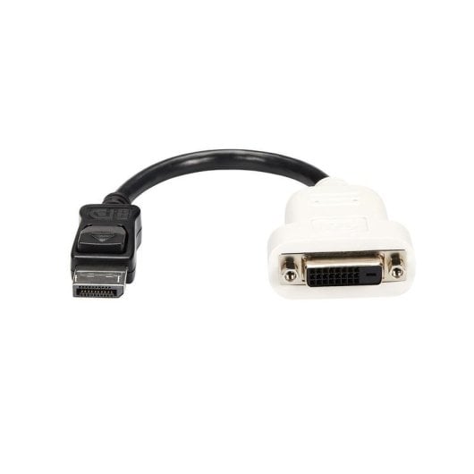 Adattatore video StarTech DP2DVI DisplayPort a DVI-D Passivo 0,24 m Nero