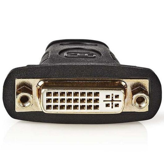 Adaptador HDMI a DVI-D Nedis CVGB34910BK con conectores bañados en oro