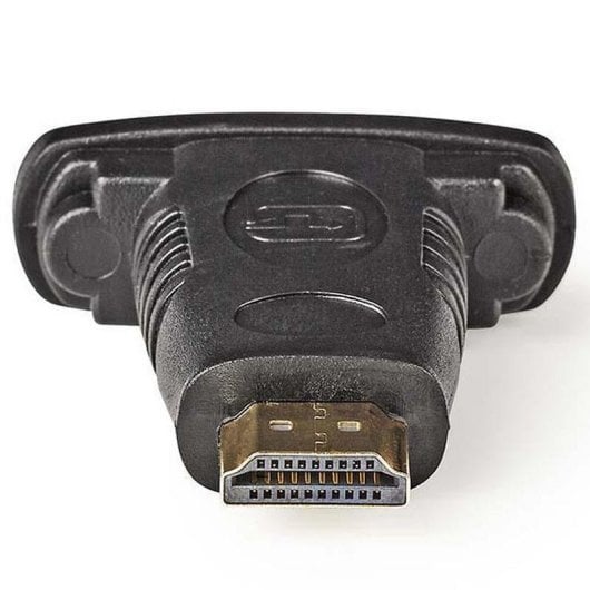 Adaptador HDMI a DVI-D Nedis CVGB34910BK con conectores bañados en oro