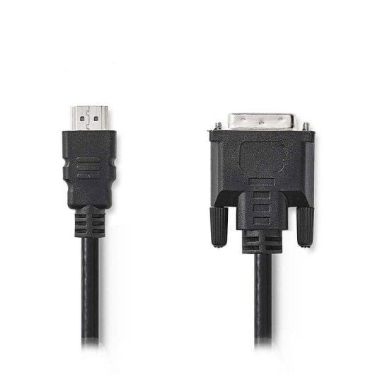Adattatore cavo Nedis CCGL34800BK30 HDMI-DVI 3 m maschio/maschio nero