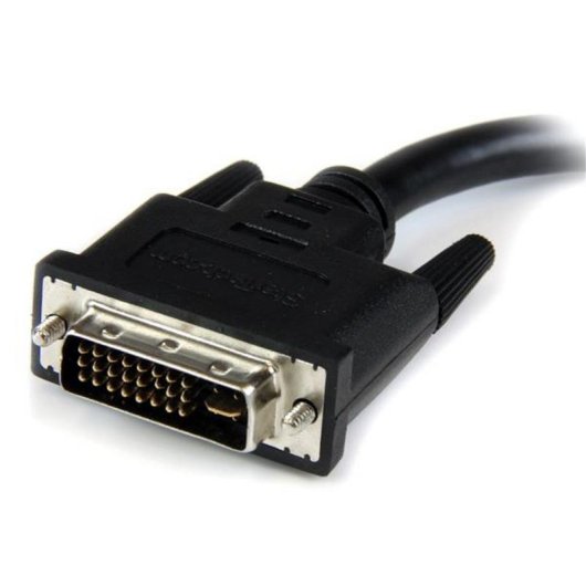 Adaptador de cabo de vídeo Startech DVIVGAMF8IN DVI-I a VGA 20 cm preto