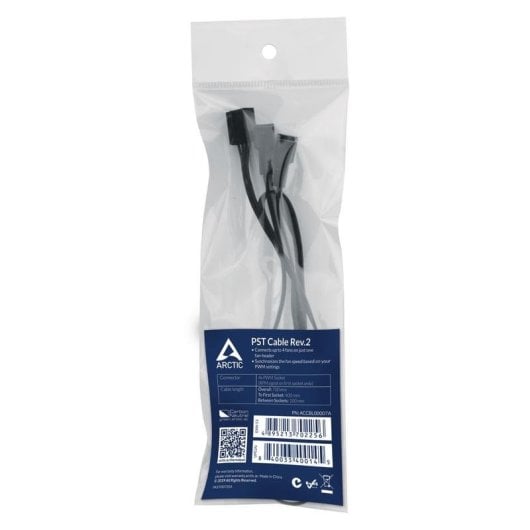 Cavo alimentazione interna Arctic ACCBL00007A 4-pin PWM 70 cm nero