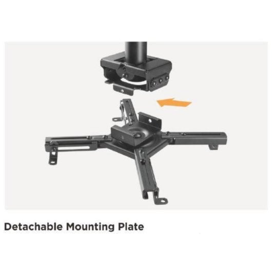 Supporto proiettore Vivolink VLMC350M-B regolabile 35 kg nero girevole