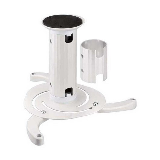 Support projecteur Goobay 51896 plafond blanc 360° inclinaison -15 à 15° 10 kg