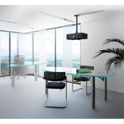 Supporto da soffitto Meliconi 400CE inclinabile nero per proiettori e schermi 14-65"