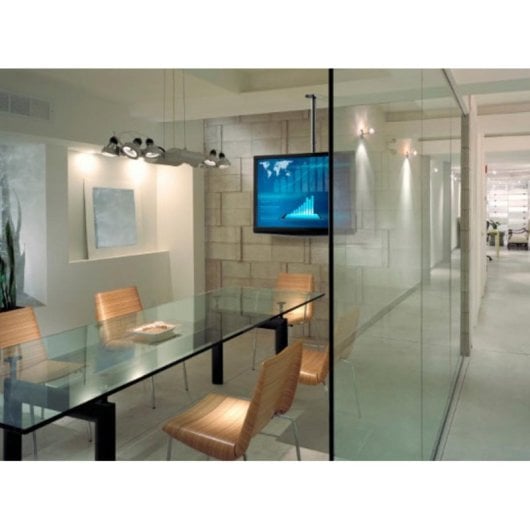 Supporto da soffitto Meliconi 400CE inclinabile nero per proiettori e schermi 14-65"