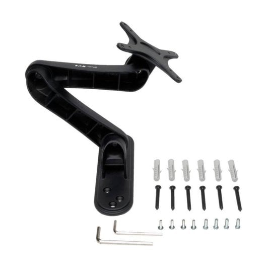 TV Wandhalterung Eaton DWM1327SE schwenkbar neigbar 13–27 Zoll VESA Schwarz