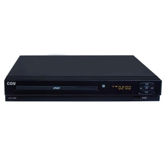 Lecteur DVD CGV AX 204 Upscaling HDMI USB DivX MP3 JPEG Noir