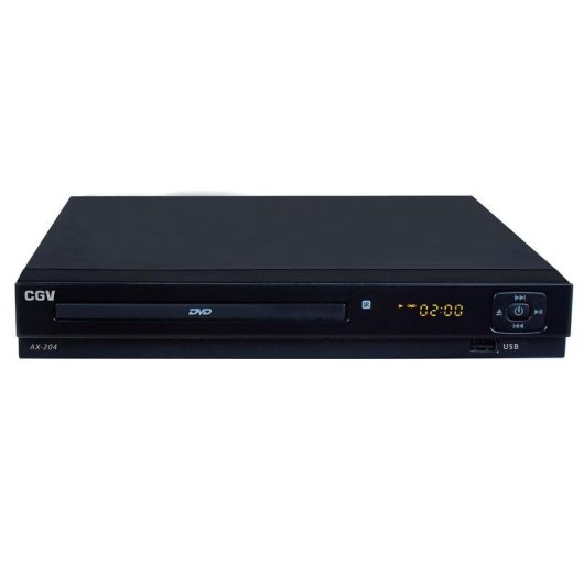 Lettore DVD CGV AX 204 HDMI USB Compatibilità DivX MP3 Design compatto