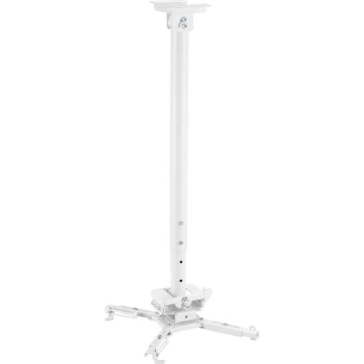 Supporto proiettore Vivolink VLMC350L-W regolabile altezza 35kg bianco