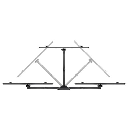 Supporto TV Meliconi EXTRA XDR200400 CG inclinabile girevole 32-65" nero