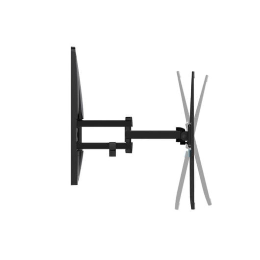 Supporto TV Meliconi EXTRA XDR200400 CG inclinabile girevole 32-65" nero
