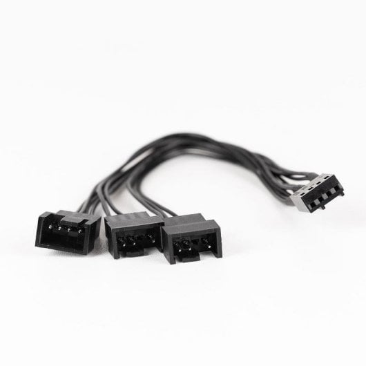 Câble ventilateur Textorm TXCI3FAN4 4 broches PWM 1 vers 3 15 cm