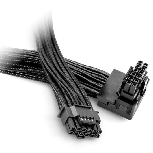 Cabo de Alimentação Interna Be quiet! BC073 12V-2x6/12VHPWR 0,7 m Preto 90° Placa Gráfica