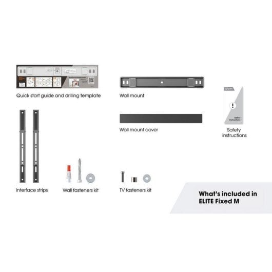 Support mural Vogel's TVM 5405 pour téléviseur 77 pouces fixe