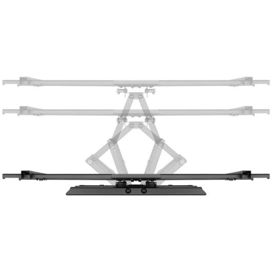 Support TV mural Goobay 49746 Full Motion XL 43-100 pouces 60 kg Noir