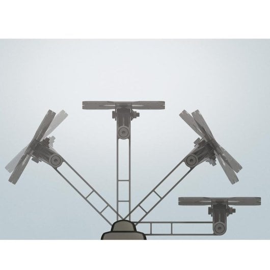 Supporto TV Meliconi FLATSTYLE ER 100 orientabile 14-25" 20kg VESA nero