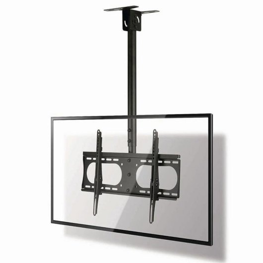 Support TV plafond Nedis TVCM1350BK rotation 180° hauteur réglable 42-65" 45 kg