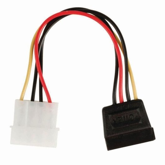 Cable de alimentación interna Nedis CCGB73500VA015 Molex a SATA 15 cm Multicolor