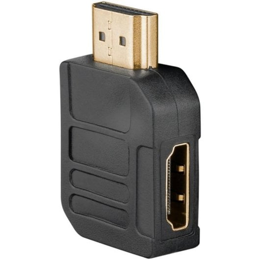 Adattatore HDMI Goobay 65745 angolo 90° 8K 60Hz HDR Oro