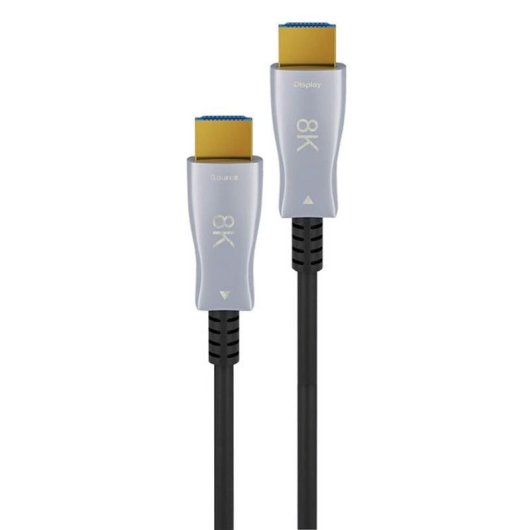 Cavo HDMI Goobay 65558 70 m 8K 120Hz ARC Ethernet 3D Fibra Ottica Oro