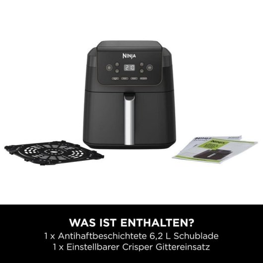 Airfryer Ninja 6,2 L 2000 W avec Minuteur Numérique