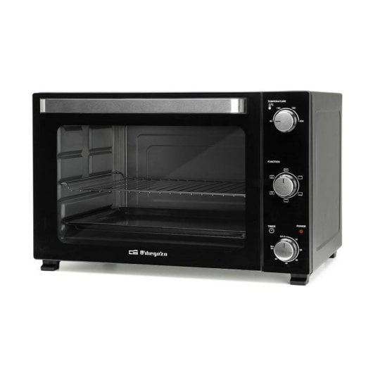 Horno eléctrico Orbegozo HOT 608 60 litros Negro Inox con convección y luz interior