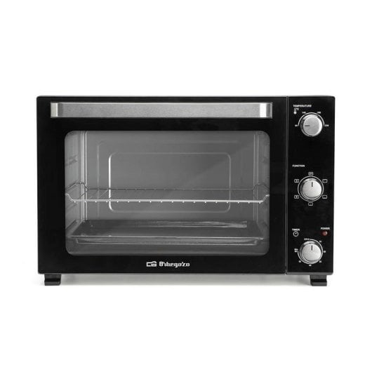 Horno eléctrico Orbegozo HOT 608 60 litros Negro Inox con convección y luz interior