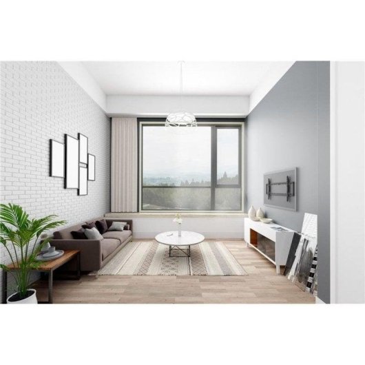 Goobay 49742 Support TV mural fixe 43 à 100" VESA 200x200 à 800x400 Max 75Kg