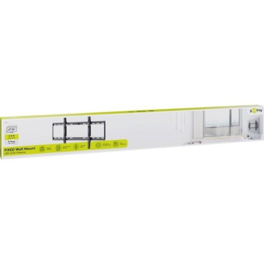 Goobay 49742 Support TV mural fixe 43 à 100" VESA 200x200 à 800x400 Max 75Kg