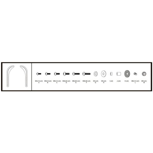 Supporto soundbar Vivolink VLMSB3270 per TV 32"-70" 15 kg Nero