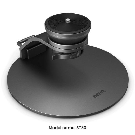 Support projecteur BenQ ST30 aluminium noir inclinaison 360°