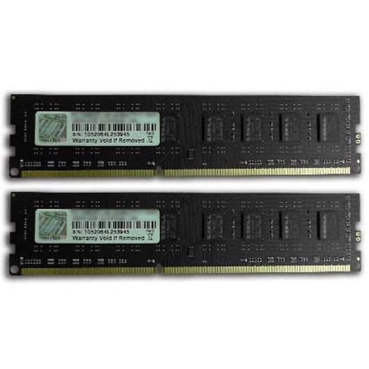 Memória RAM G.Skill F3-1600C11D-8GNS 8GB (2x4GB) DDR3 1600MHz CL11 Kit Dual Channel DIMM 240 pinos