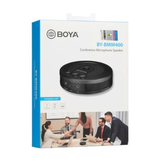 Microphone Boya BY-BMM400 USB omnidirectionnel avec enceinte intégrée