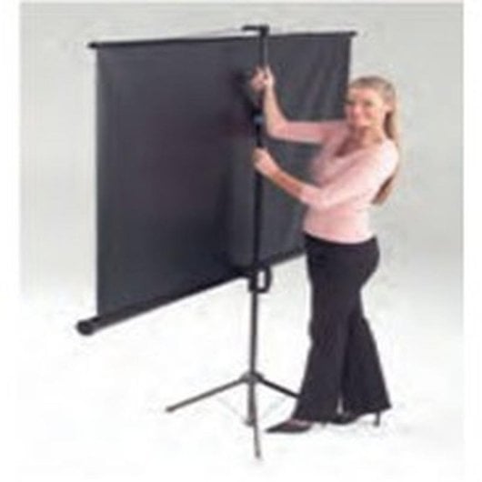 Écran de projection INOVU TRS200 200 x 200 cm sur trépied format 1:1