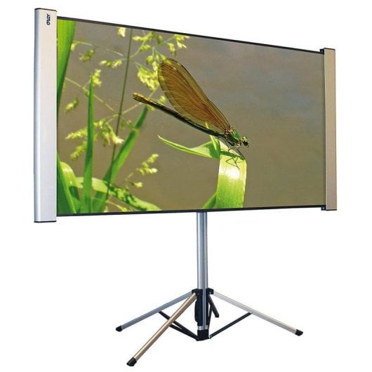 Écran de projection Oray Dragonfly DRA01B1101180 180x101 cm portable aluminium blanc