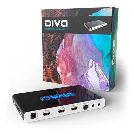 Convertisseur HDMI HDfury DIVA 4K60 HDR 18Gbps HDMI 2.0b