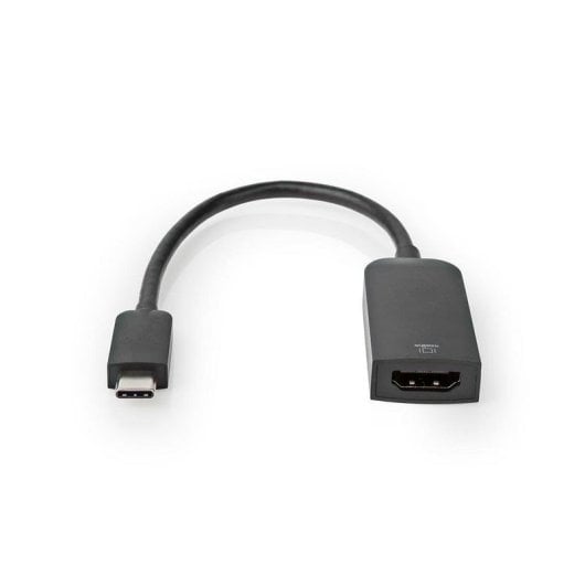 Adattatore di Cavo Nedis CCGB64652BK02 USB-C a HDMI 0,2 m Nero