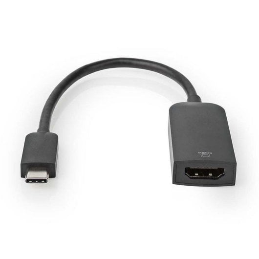 Adattatore di Cavo Nedis CCGB64652BK02 USB-C a HDMI 0,2 m Nero