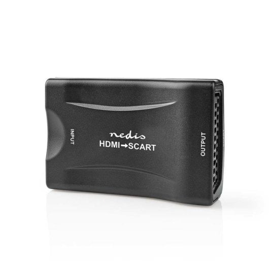 Conversor de Vídeo NEDIS VCON3461BK HDMI para SCART 1080p Preto ABS