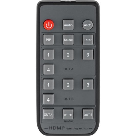 Commutateur HDMI Goobay 58478 4 entrées 2 sorties 4K 30Hz HDCP1.4