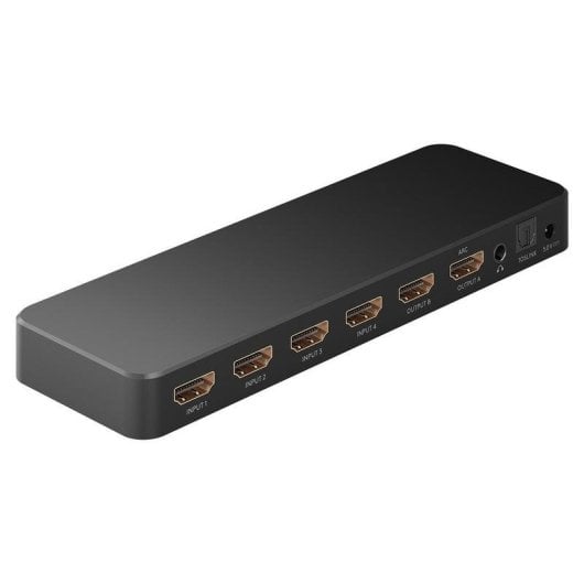 Videoswitch Goobay 58479 HDMI 4 Eingänge 2 Ausgänge 4K@60Hz HDCP2.2