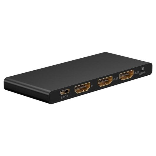 Videoteiler Goobay 58481 HDMI 2x HDMI 4K 60Hz kompakt