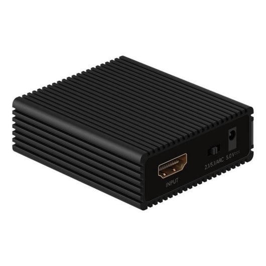 Divisor de áudio Goobay 58477 HDMI Toslink Suporte 4K Black